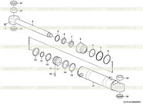 Cylinder tube