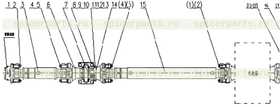 BOLT GB5786-M8*1*30EpZn-8.8