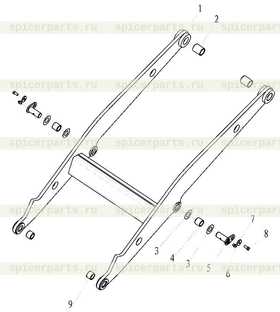 SPACER LGB303-50x100x1