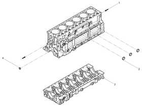 Cylinder block is pre-installed wit