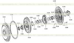 Shaft-Washer WS81113 65*90*5,25 INA