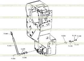 Bolt M8X20 DIN933 8,8