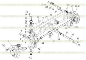 Шпилька правая Z625944