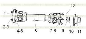 Bolt M10X25-10.9