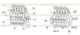 Front Wheel Lean Unit -Right Valve