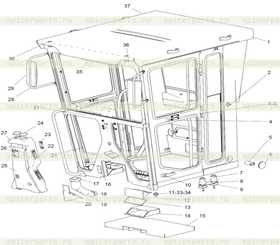 Cab Right Door (Rops)