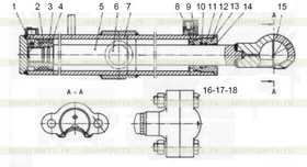 Blade Lifting Cylinder Seal Pack