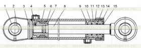 Blade Tilt Cylinder Seal Pack