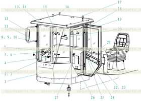 Cab frame