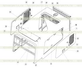 Right door assembly