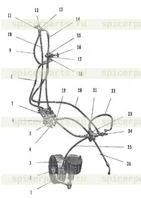 Barometer Hose assembly