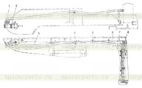 Ф19.1 High pressure hose L=3100