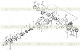 Planet gear washer