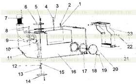 Указатель уровня топлива YWZ3/SEM639C/W1121286