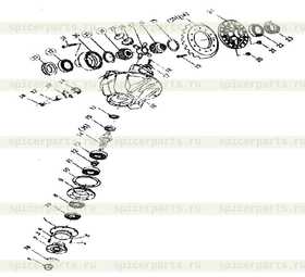 Axle shaft gear