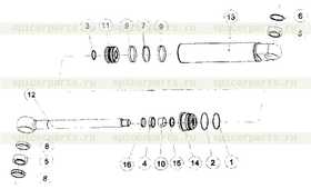 Dust seal FC145x53x6