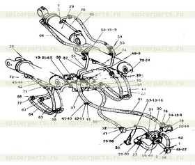 Hard pipe bracket