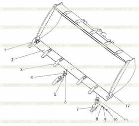 bucket teeth bolt I