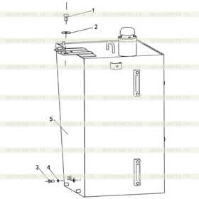 hinge bolt M14X1.5X32