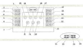 Anti-fog lamp switch