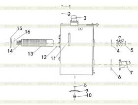 Cleaning port flange