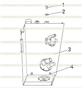 hydraulic tank assembly