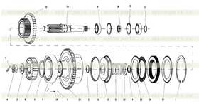 Piston outer seal ring