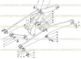 Bolt M16X25 GB/T5783-2000