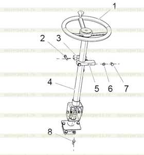 column fixed seat