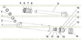 The lifting cylinder head