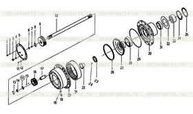 Combination gasket 24 53200005