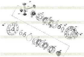 AXLE BEVEL GEAR Z=16