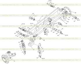 ARM-FRONT AXLE