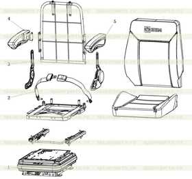 Armrest GP-Right FS12-RIGHT