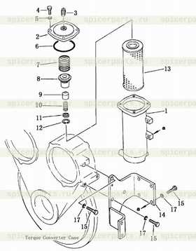 bracket, oil filter