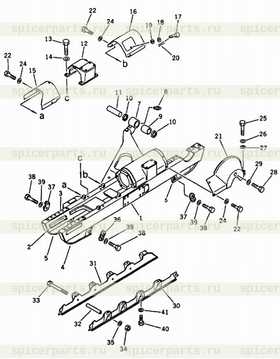 frame, track l.h