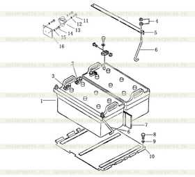 Выключатель массы АКБ D261-6/SD16/SD22/SD23