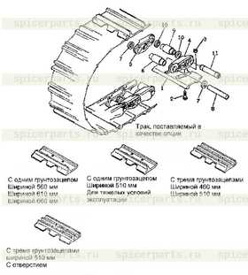 Башмак гусеницы A-23-51-1(SD16 / D65A  / ZD 16)