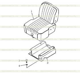 Сиденье оператора 16Y-53C-1