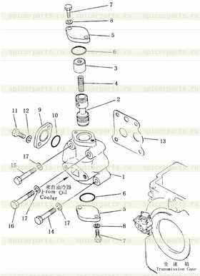 lubrication valve ass'y