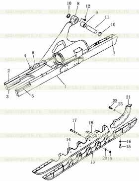 frame, track, R. H