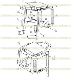 accessory box (L.H.)