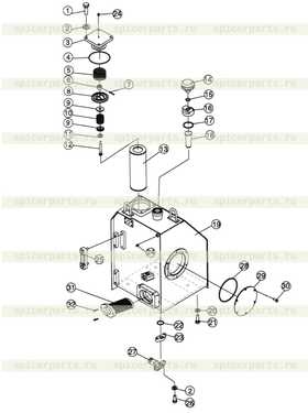 oil tank body