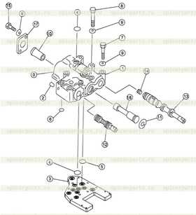 SPEED CHANGE VALVE STEM