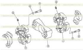 Cross axle