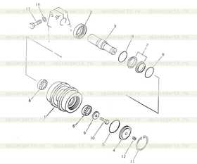 CARRIER ROLLER BODY