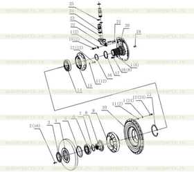 WHEEL SEAT COMPONENTS