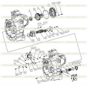 OIL FILTER COMPONENTS