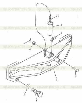 pin, drawbar