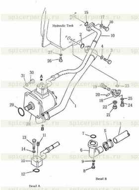 hydraulic pump ass’ y